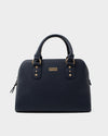 Cartera tipo satchel para mujer tempo azul