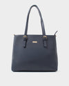 Cartera tipo tote para mujer tempo azul
