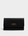 Billetera plegable para mujer negro