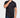 Camisa casual manga corta para hombre negro