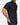 Camisa casual manga corta para hombre negro