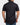 Camisa casual manga corta para hombre negro