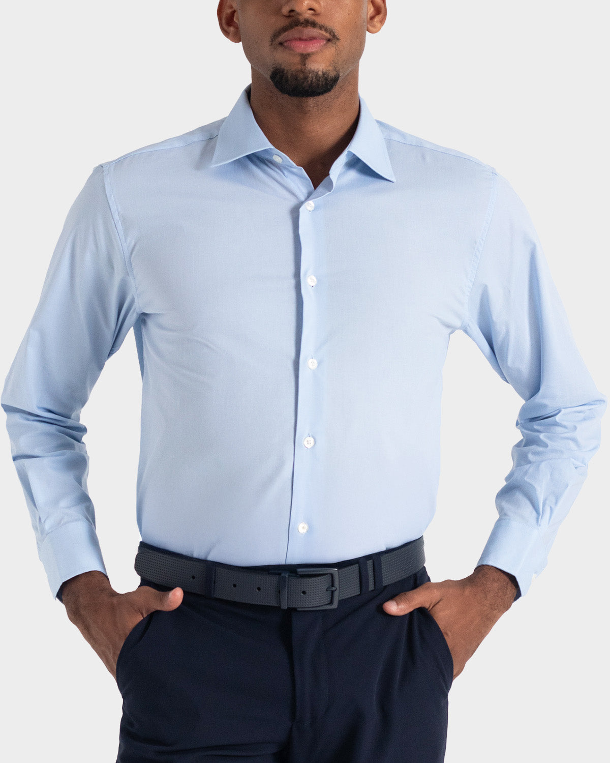 Camisa manga larga Light Blue