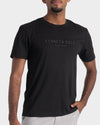 Camiseta para hombre negro