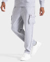 Pantalón deportivo tipo jogger para hombre gris