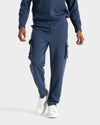 Pantalón deportivo tipo jogger para hombre azul
