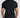 Polo fondo entero para hombre negro