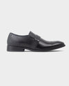 Zapatos de vestir de cuero para hombre clip art negro