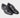 Zapatos de vestir de cuero para hombre clip art negro