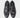 Zapatos de vestir de cuero para hombre clip art negro