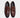 Zapatos de vestir de cuero para hombre clip art café